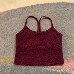 NWOT beyond yoga spacedye slim cropped tank top